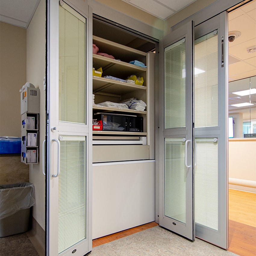 Nurse-Server-Storage-Cabinet-inside-Patient-Room