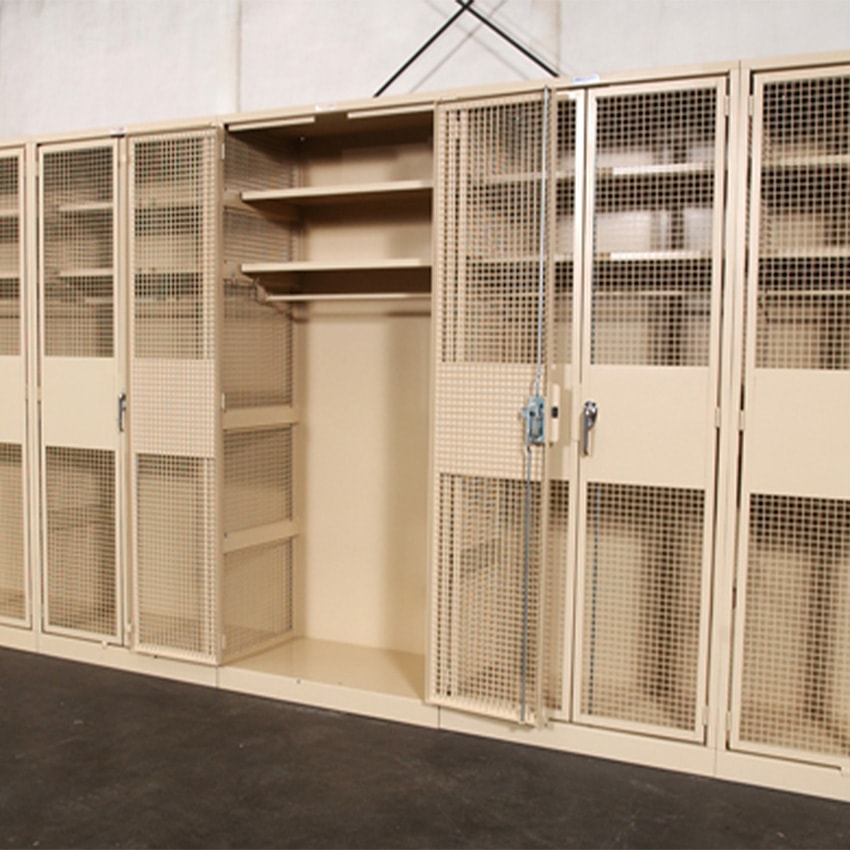 Row-of-Industrial-Storage-Lockers