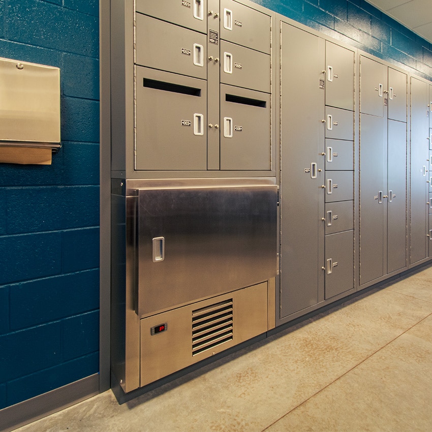 Short-term-Evidence-lockers-with-Refrigerated-Unit