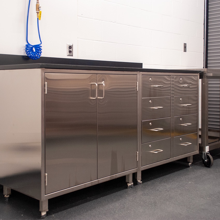Stainless-Steel-Cabinets-in-Lab-Area