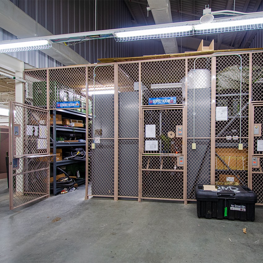 Wire-Cages-for-Military-Storage