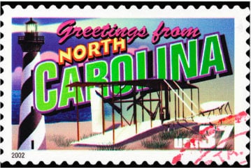 North Carolina Stamp