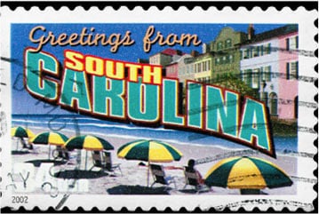 South Carolina Stamp