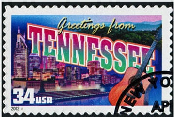 Tennessee Stamp