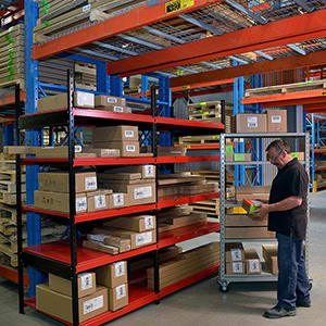 Facilities Equipment Heavy-Duty-Shelving