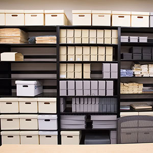 File Rooms 4-Post-Shelving