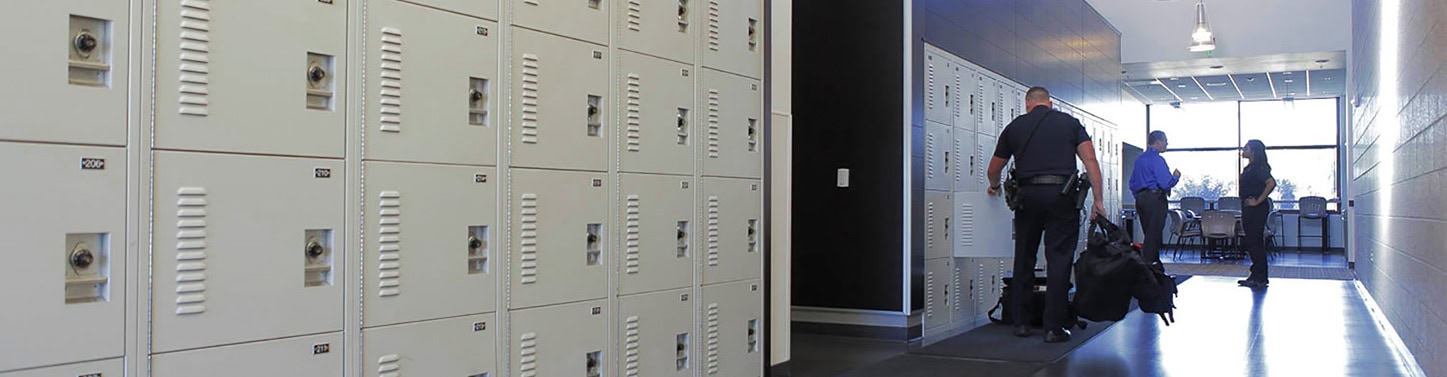 Law Enforcement Lockers Page Header