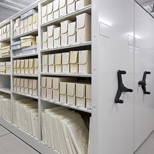 Archival-Materials-Mobile-Shelving