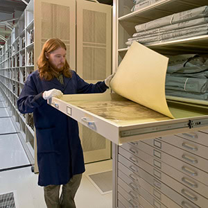 Rare-Books--Flat-File-Cabinets