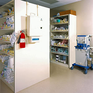 Static-Shelving-For-PPE Storage