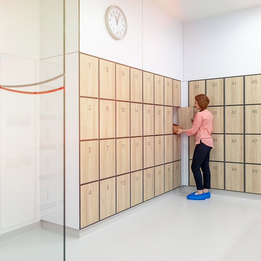 Employee-lockers