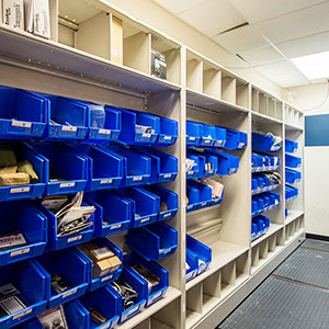 Firehouse-Storage-With-Bin-Shelving