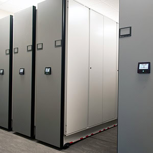 Mobile-Shelving-For-Narcotics-Storage