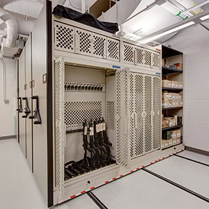 Mobile-Shelving-For-Law-Enforcement-Storage